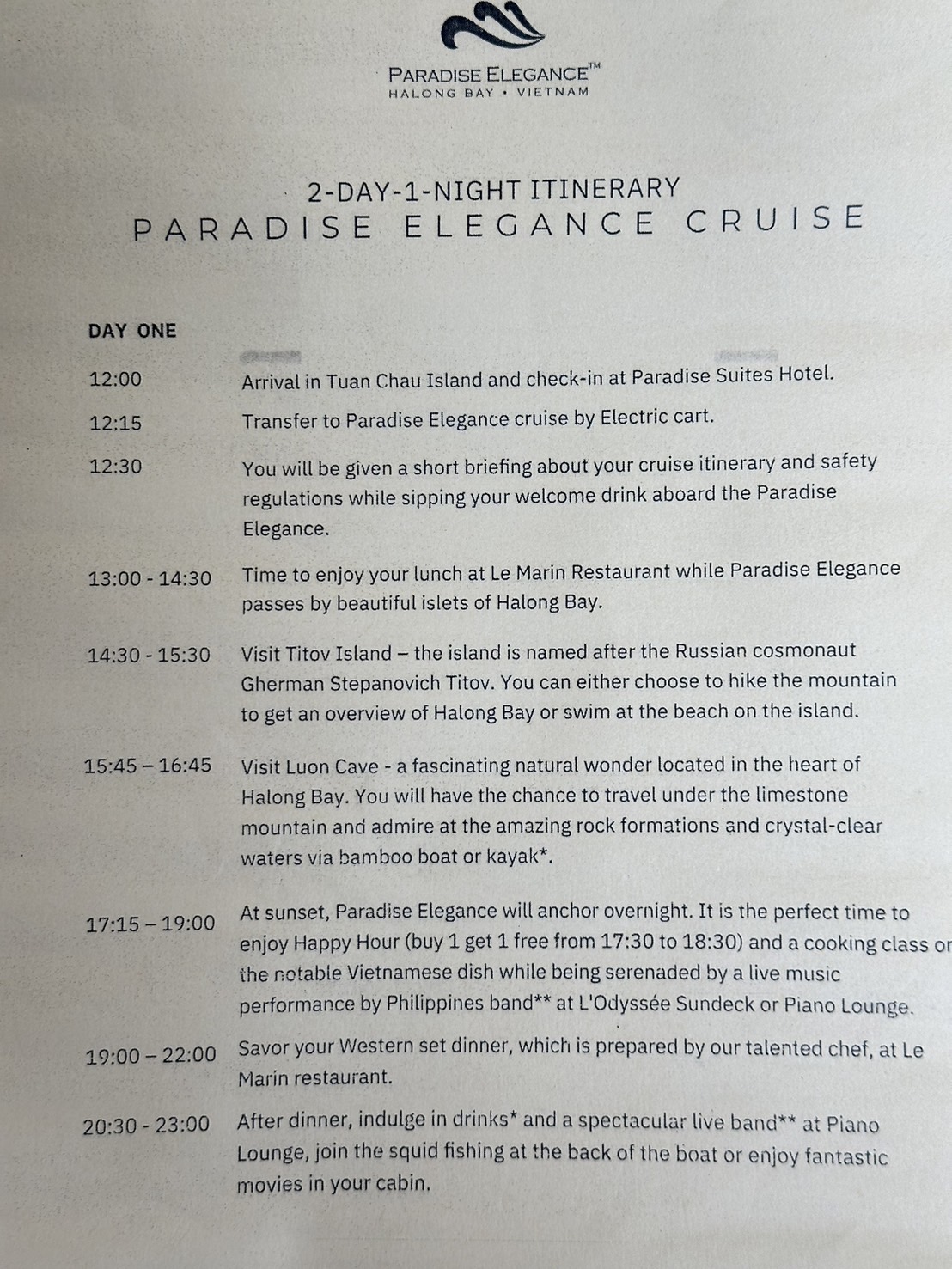 【越南下龍灣】Paradise Elegance Cruises  天堂遊輪雅儷號 | ２天１夜住宿體驗 @傑哥的閒暇人生